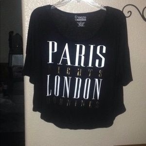 "Paris Nights London Mornings" Shirt